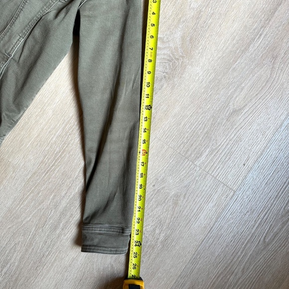 EQL Jean Jacket in Moss Green Size Small - Picture 3 of 5
